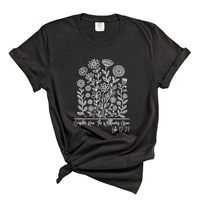 Load image into Gallery viewer, Consider How The Wildflowers Grow - Comfort Colors Tee