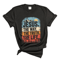 Load image into Gallery viewer, Jesus The Way The Truth The Life - Comfort Colors Tee