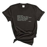 Load image into Gallery viewer, Grace Be With You Shirt Paul Letter - Funny Christian Shirt