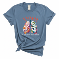 Load image into Gallery viewer, YHWH Our Very Breath Speaks His Name - Comfort Colors Tee