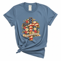 Load image into Gallery viewer, 250 Years of Freedom America Patriotic Shirt Comfort Colors Tee