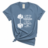 Load image into Gallery viewer, I Can Do All Things Through Christ - Comfort Colors Tee