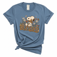 Load image into Gallery viewer, Blessed Snoopy - Comfort Colors Tee