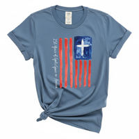 Load image into Gallery viewer, 250 Years Of Gods Grace On America - Patriotic Comfort Colors Women's Tee