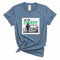 Load image into Gallery viewer, Be The Church - Christian Church Volunteer Tee, Faith In Action