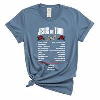 Load image into Gallery viewer, Jesus On Tour - Comfort Colors Tee