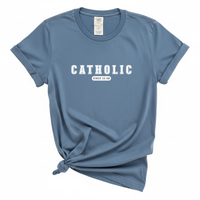 Load image into Gallery viewer, Catholic Since 33 AD Shirt - Minimalist Catholic Church T Shirt