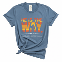 Load image into Gallery viewer, Jesus The Way The Truth The Life - Comfort Colors Tee