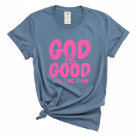 Load image into Gallery viewer, God Is Good All the Time - Christian Women's Tee Shirt