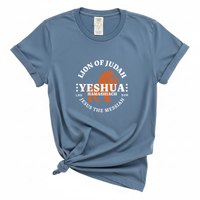 Load image into Gallery viewer, Lion Of Judah Shirt Yeshua Hamashiach - Comfort Colors Tee