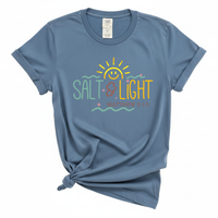 Load image into Gallery viewer, Salt And Light - Colorful Scripture Comfort Colors Tee