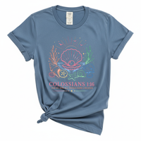 Load image into Gallery viewer, For By Him All Things Were Created - Colossians Bible Verse Shirt