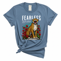 Load image into Gallery viewer, Fearless - Bible Scripture Comfort Colors Tee