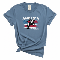 Load image into Gallery viewer, USA Cowboy Shirt- Fourth Of July Comfort Colors Tee