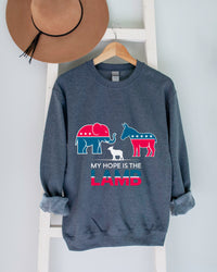 Load image into Gallery viewer, My Hope is the Lamb Sweatshirt
