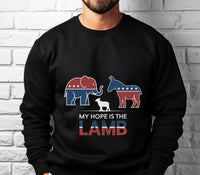Load image into Gallery viewer, My Hope is the Lamb Sweatshirt
