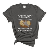 Load image into Gallery viewer, Gods Math Loaves and Fish - Comfort Colors Tee