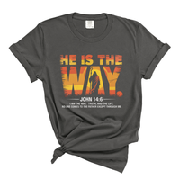 Load image into Gallery viewer, Jesus The Way The Truth The Life - Comfort Colors Tee