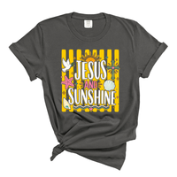 Load image into Gallery viewer, Jesus and Sunshine - Comfort Colors Tee