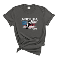 Load image into Gallery viewer, USA Cowboy Shirt- Fourth Of July Comfort Colors Tee