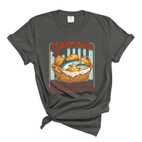 Load image into Gallery viewer, God's Math Loaves and Fish - Comfort Colors Tee