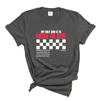 Load image into Gallery viewer, Finish the Race - Faithful Servant Tee Inspirational Christian Gift