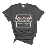 Load image into Gallery viewer, Consider How The Wildflowers Grow - Comfort Colors Tee