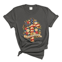 Load image into Gallery viewer, 250 Years of Freedom America Patriotic Shirt Comfort Colors Tee