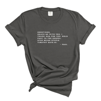 Load image into Gallery viewer, Grace Be With You Shirt Paul Letter - Funny Christian Shirt