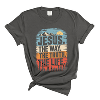 Load image into Gallery viewer, Jesus The Way The Truth The Life - Comfort Colors Tee