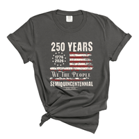 Load image into Gallery viewer, 250 Years America Patriotic Shirt Comfort Colors Tee