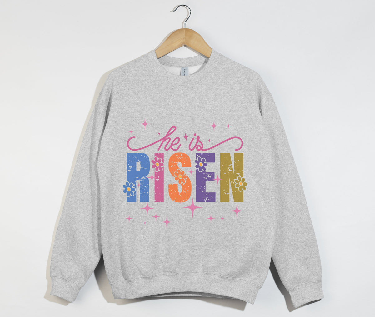 He Is Risen - Christian Sweatshirt