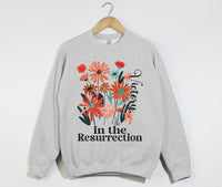 Load image into Gallery viewer, Victory In The Resurrection - Christian Sweatshirt
