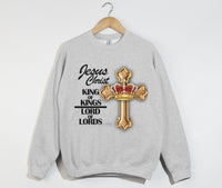 Load image into Gallery viewer, King Of Kings, Lord Of Lords - Christian Sweatshirt
