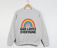 Load image into Gallery viewer, God Loves Everyone - Christian Sweatshirt
