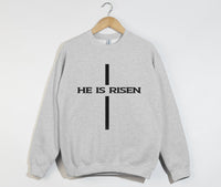Load image into Gallery viewer, He Is Risen - Christian Sweatshirt
