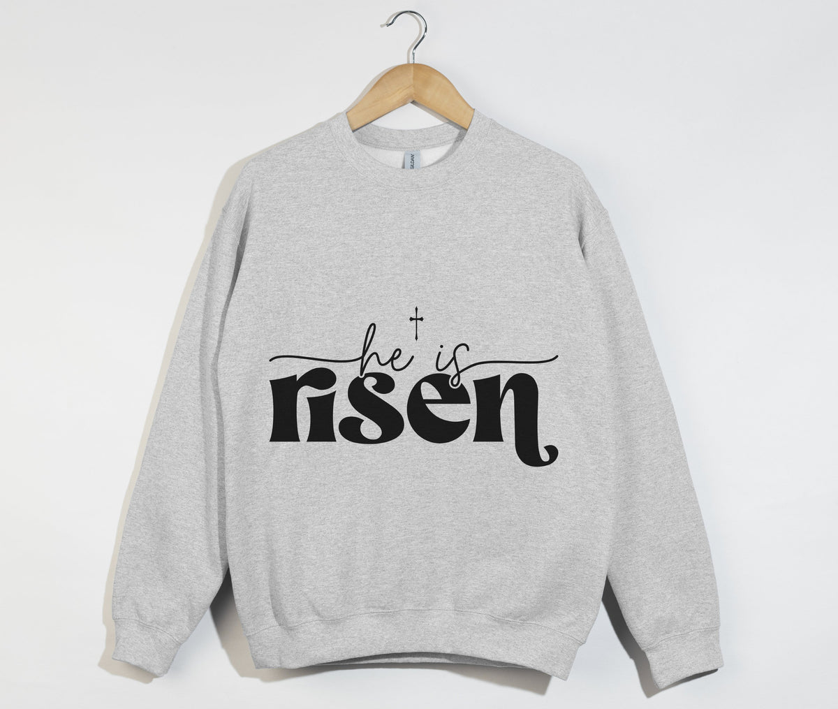 He Is Risen - Christian Sweatshirt