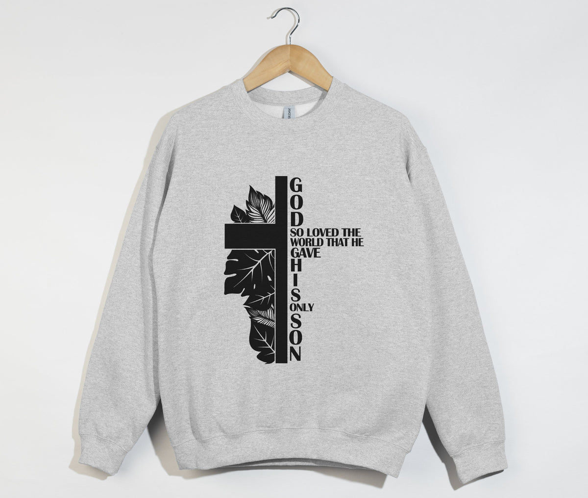 God So Loved The World - John 3:16 Christian Sweatshirt