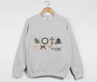 Load image into Gallery viewer, A Lot Can Happen In 3 Days, He Is Risen - Easter Sweatshirt
