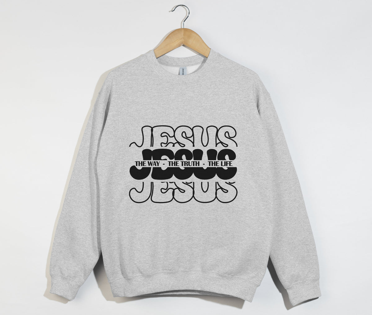 The Way, The Truth, The Life - Christian Sweatshirt