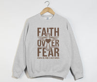 Load image into Gallery viewer, Faith Over Fear - Christian Sweatshirt
