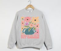 Load image into Gallery viewer, Because He Lives, We Can Face Tomorrow - Christian Easter Sweatshirt