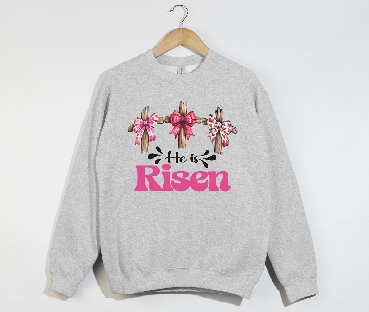 He Is Risen - Christian Sweatshirt