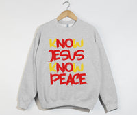 Load image into Gallery viewer, No Jesus, No Peace - Christian Sweatshirt
