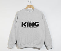 Load image into Gallery viewer, Jesus Is King Not The Government - Christian Sweatshirt
