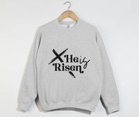 Load image into Gallery viewer, He Is Risen - Christian Sweatshirt
