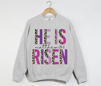 Load image into Gallery viewer, He Is Risen - Easter Christian Sweatshirt
