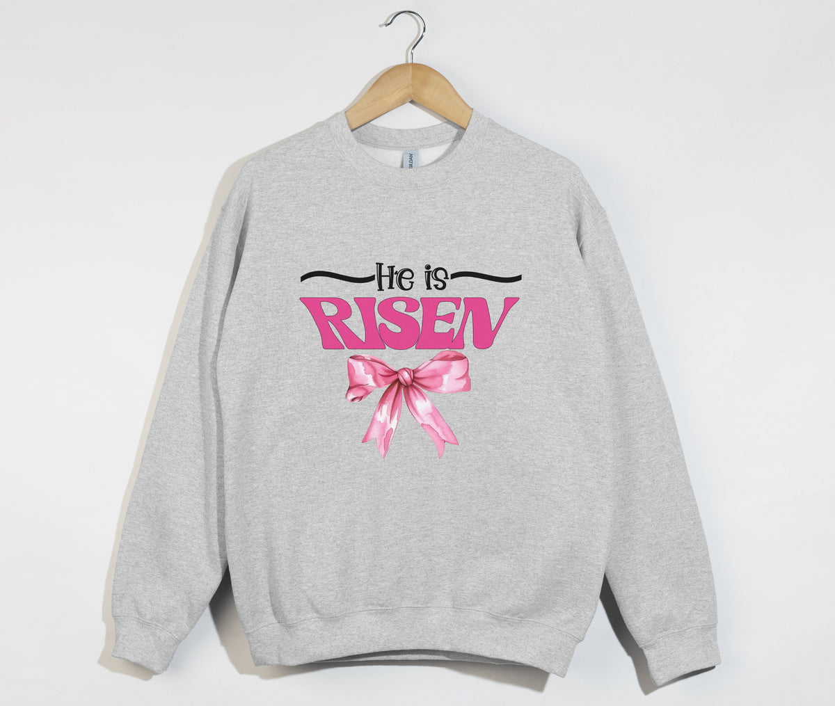 He Is Risen - Christian Sweatshirt