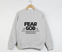 Load image into Gallery viewer, Fear God - Christian Sweatshirt
