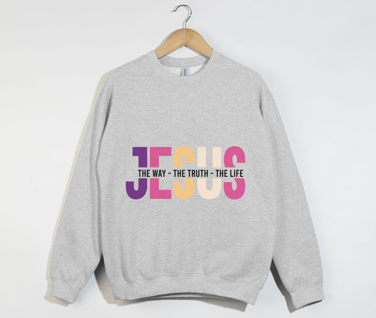 The Way, The Truth, The Life - Christian Sweatshirt